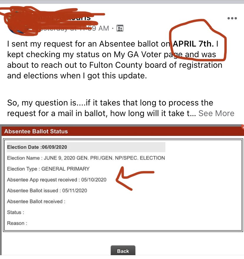 STEP 2: Offer inaccurate and unreliable “ballot tracking” capabilities.Diligent Ga voter: “the  @GaSecofState website says my ballot was issued. Why haven’t I received it!? Did it get lost in the mail? Should I apply for a new one? Should I call my county?” 3/