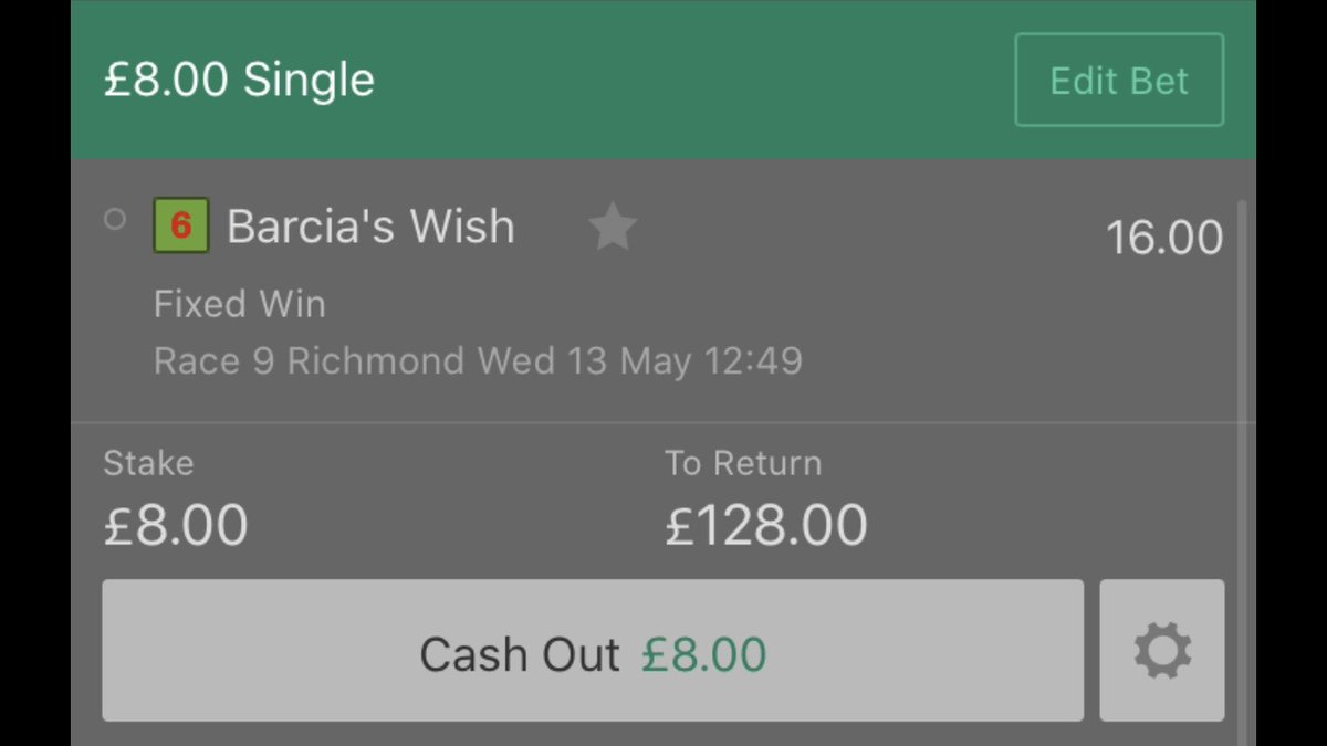 ProBetfairtrade's tweet photo. 15/1 Nap at Richmond Greyhounds today! Tipped 11/1 winner on Monday lets get another double price winner! #betting #tips #GreyhoundRacing https://t.co/DyrO9Dq8tM https://t.co/nfE4xfuESn