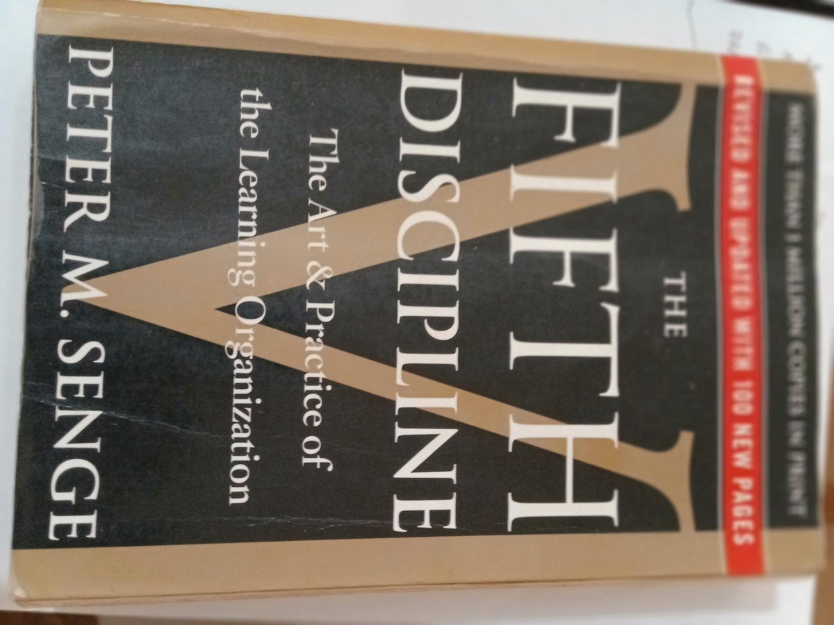 AaRamdani's tweet photo. Peter M. Senge menjelaskan Lima Disiplin untuk menjadi organisasi pembelajar,; personal mastery, team learning, shared vision, mental model, dan system of thinking.
buat penyuka manajemen ini seperti humus bagi tanah, juga kita seperti dibawa ke hutan dan mrngenal pohonan.. https://t.co/WODAz5Kshn