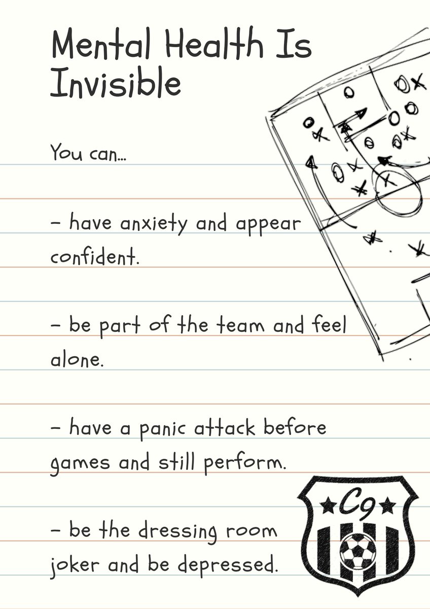 C9Foundation's tweet photo. You never know what someone is going through. Mental Health can impact us all, and is different to each individual.

By maintaining the conversations within your social circle, you will create an open platform for those struggling to open up.

As always, we are here to help. https://t.co/TrCLzdH3QP