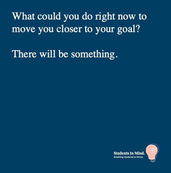We all have goals, we all have ambition. What could you do today, right now? #goals #winning #studentsinmind
