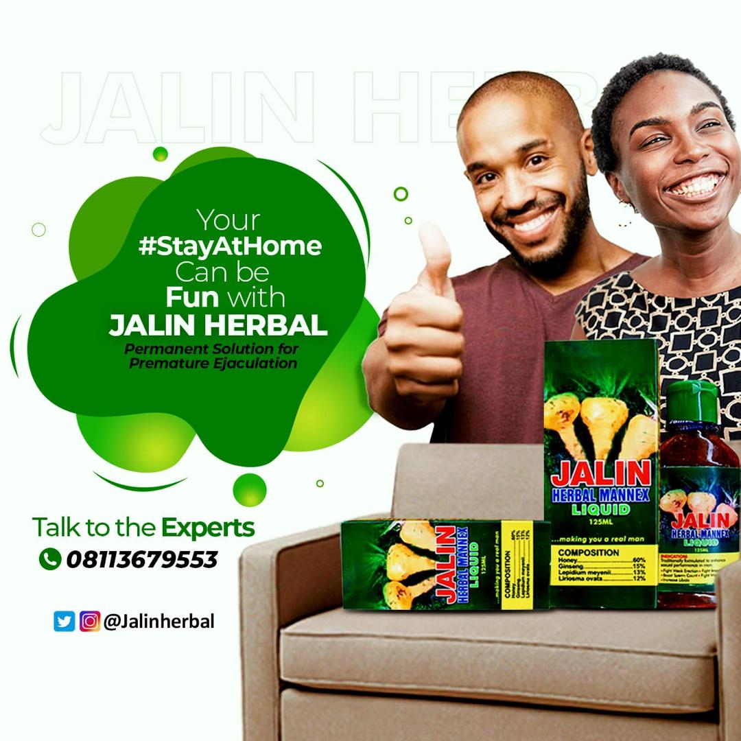 Do you know you can go over 45 minutes on ur woman without using harmful drugs?Introducing  @Jalinherbal to u. An all natural drink without side effects that can rid all sexual problems. Tested, trusted and certified!Order yours on WhatsApp via link: http://wa.me/2348113679553 