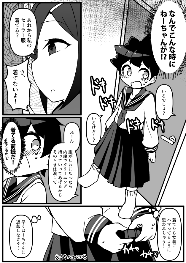 女装に寛容すぎる姉2 