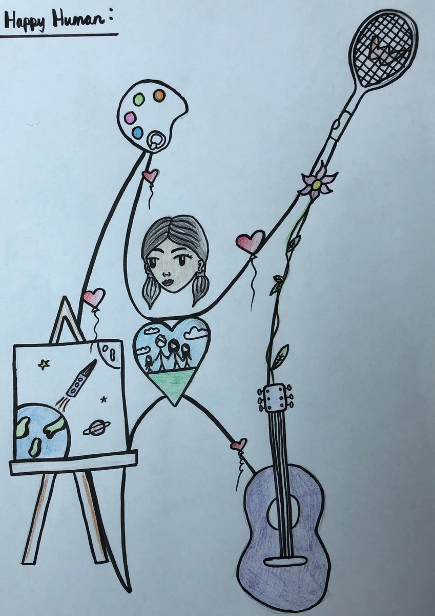 solihull_rs's tweet photo. Thank you to shell former Guneet for her lovely RS work this week. We started a unit on humanism and reflected on what makes a #happyhuman @Humanists_UK @solsch1560 Looking forward to seeing other work this week! https://t.co/BGA3CaMhMB