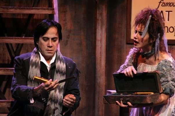 yjskrt's tweet photo. MAMA MENCHU AS MRS. LOVETT AND TITO AUDIE AS SWEENEY TODD! GUSTO KO RIN TALAGA MAPANOOD KAHIT SUPER TAGAL NA NITO. https://t.co/2bvHZbVYt6