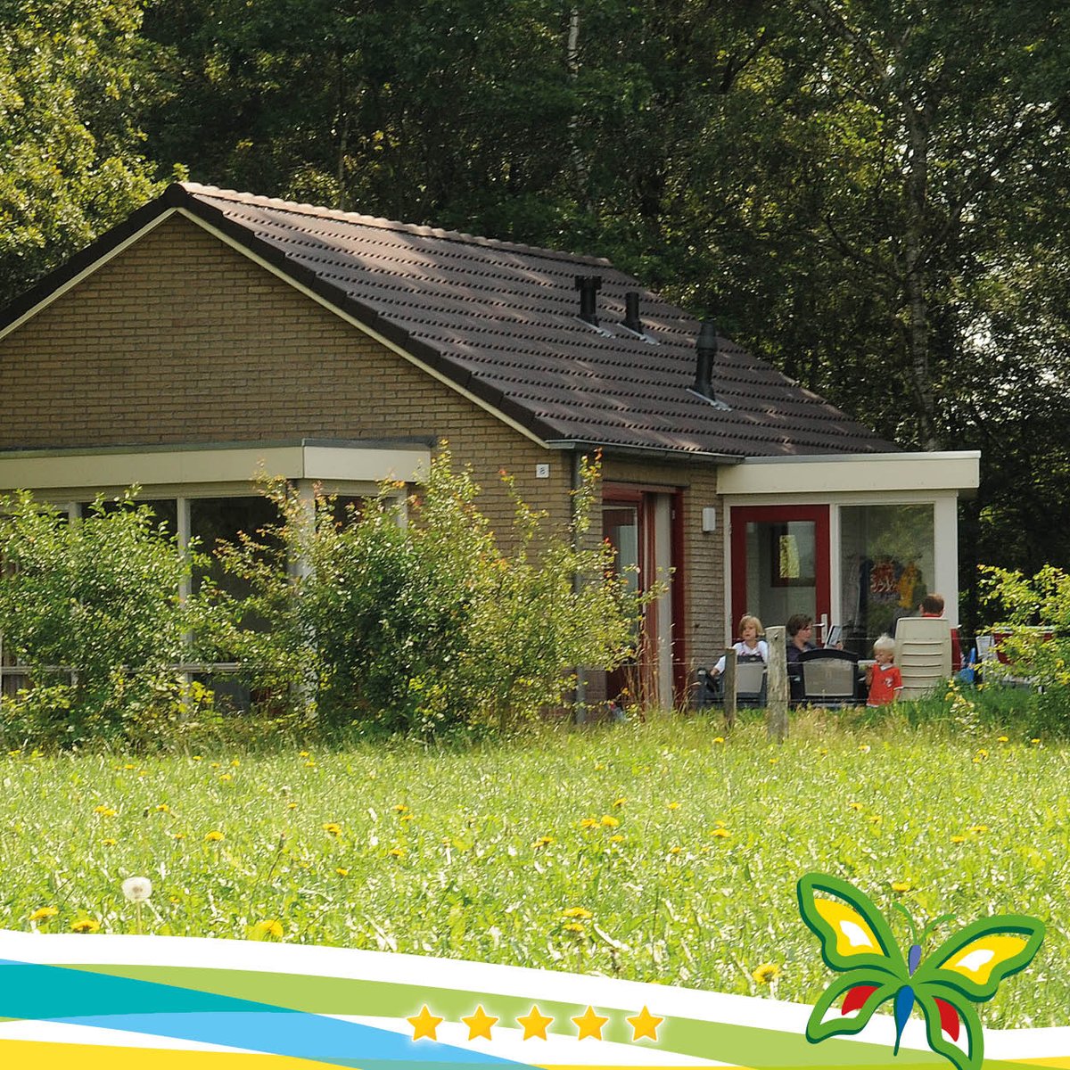 Heerlijk weekendje weg? Midweek? Huur nu een bungalow op ons vakantiepark en profiteer van korting! depapillon.nl