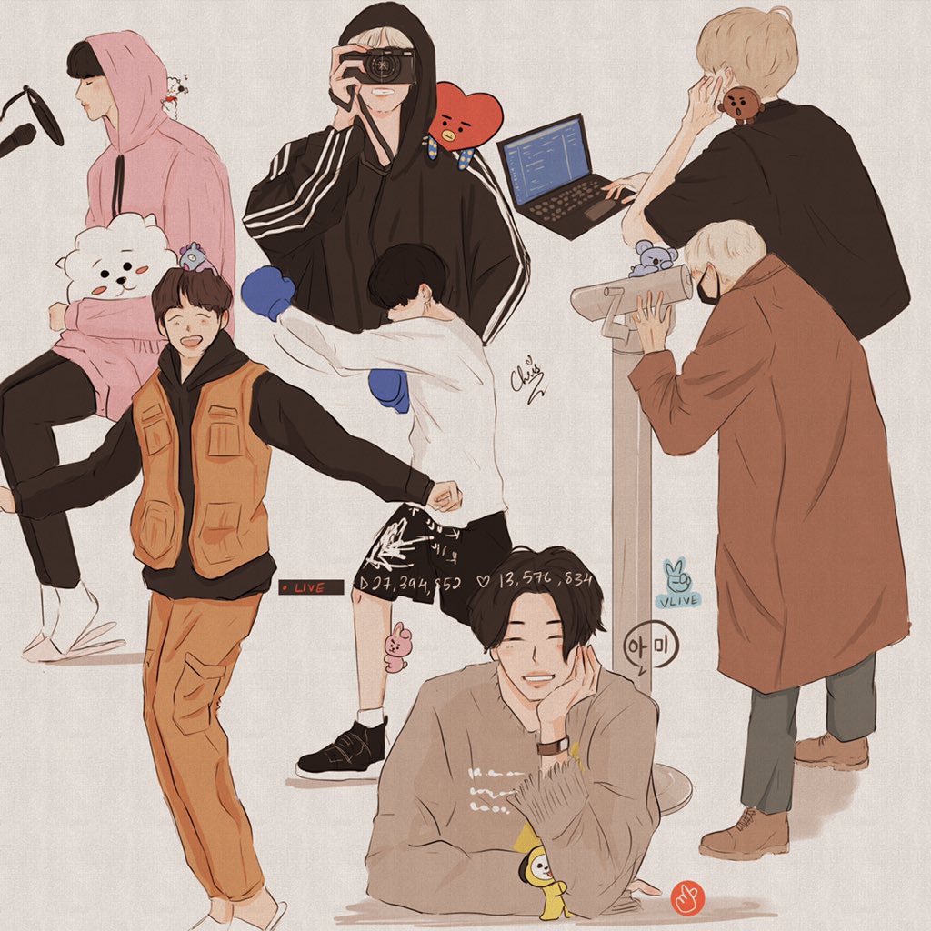 hopamine_'s tweet photo. Were so different,in personality and in the smallest ways . Regardless we’ve been able to stay together for so long without clashing .When i thought about it,i realised that it was possible  because we share the same end goal.
-Jimin
#BREAK_THE_SILENCE #btsfanart https://t.co/AGdCujDoyk