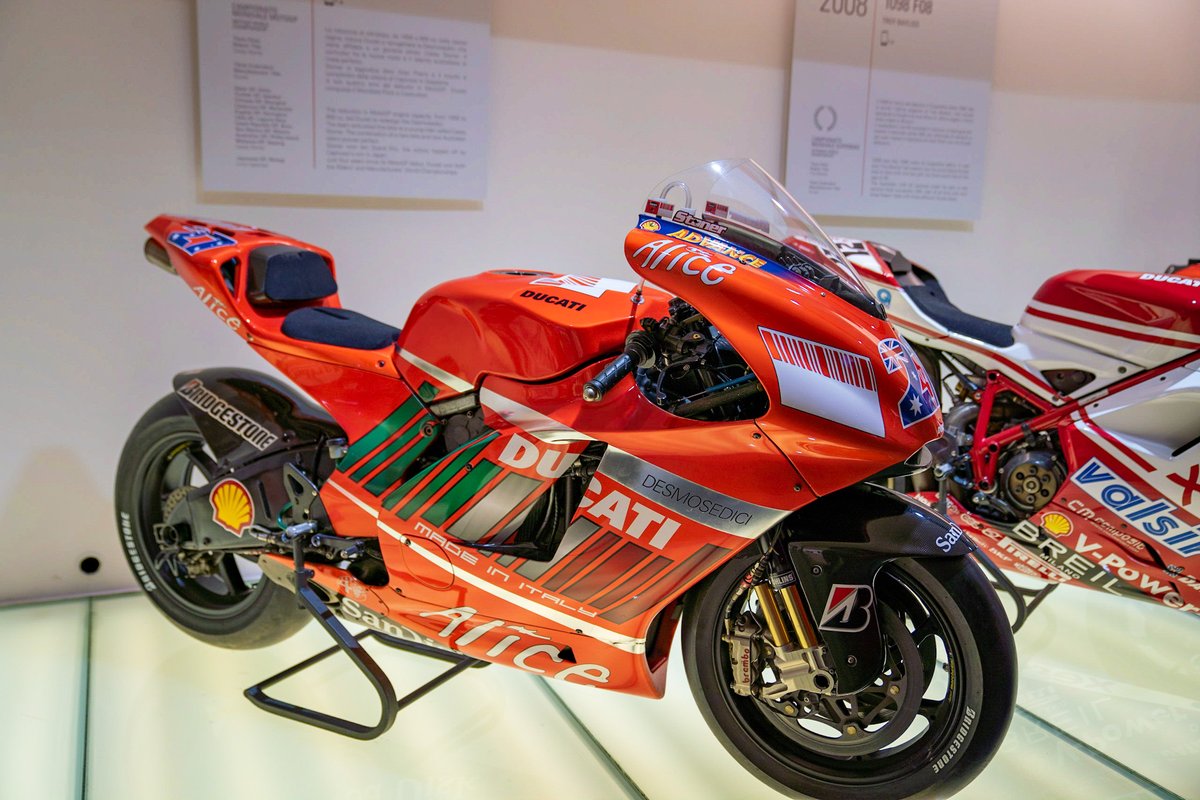 MargheNick's tweet photo. A6 – Everybody associates #MotorValley to cars, but did you know you can also visit the amazing Ducati museum and factory just outside Bologna? Don’t miss it, if you love motorbikes!

#MotorValley #InEmiliaRomagna @ERTourism https://t.co/4NZ35k8i1d