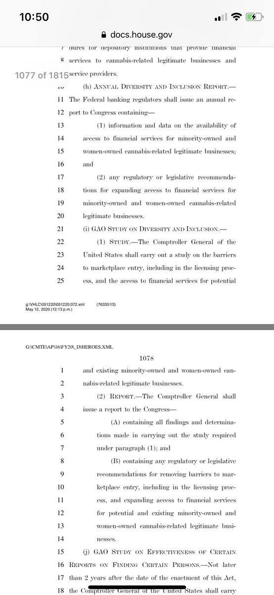 MANDATED DIVERSITY AND INCLUSION REPORTS for federal banking regulators!!!It’s amazing what your priorities are when you’ve got a $24,000 fridge full of gourmet ice cream, right  @SpeakerPelosi?!