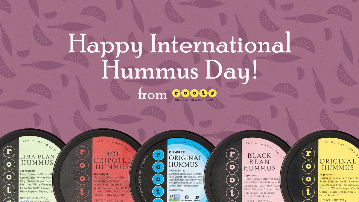 There's nothing in this world that we love more than hummus, #HappyInternationalHummusDay to all of our fellow hummus lovers!