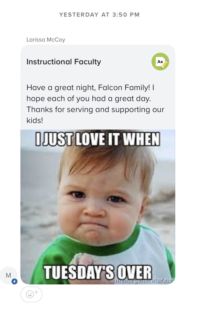 If your Principal isn’t sending out msgs of love, laughter, &amp; encouragement at the beginning/end of every school day, you’re just not distance learning right. Thank you, @LHSMcCoy, for cheering us on through this crazy ride.❤️💛❤️💛 <a href="/HCPSArea2/">HCPS Area 2</a> <a href="/LetoHighSchool/">Leto High School</a> <a href="/HillsboroughSch/">Hillsborough Schools</a>