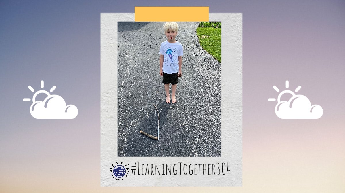 Geneva304's tweet photo. ☀️ Stretch, sketch, or flex ... no matter the activity, we love how students are staying physically &amp; mentally active during this time of remote learning! Thank you for the pictures #Geneva304 families, feel free to share more at communications@geneva304.org. #LearningTogether304 https://t.co/KHDi9mlE4R