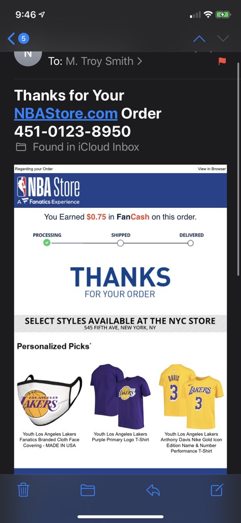 PastorMTSmith's tweet photo. @NBASTORESupport @NBASTORE Yes, I’m trying to figure out when my order will ship? https://t.co/sioYEq4fu2