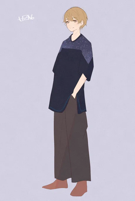 男の子が着ると? 