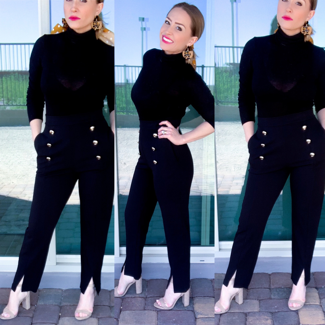 katesellsvegas's tweet image. All black with of course...a pop of Leopard print earrings!

#realestatewithstyle #lasvegasrealtor #sheinprofessional #realtorfashion #affordableworkwear