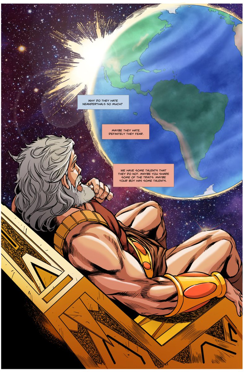 Johnrap's tweet photo. Neanderthal Rising - Issue 1 - Page 18 #TeamComics #IndieComics #RapGate #ComicsGate https://t.co/BG53djmUKC