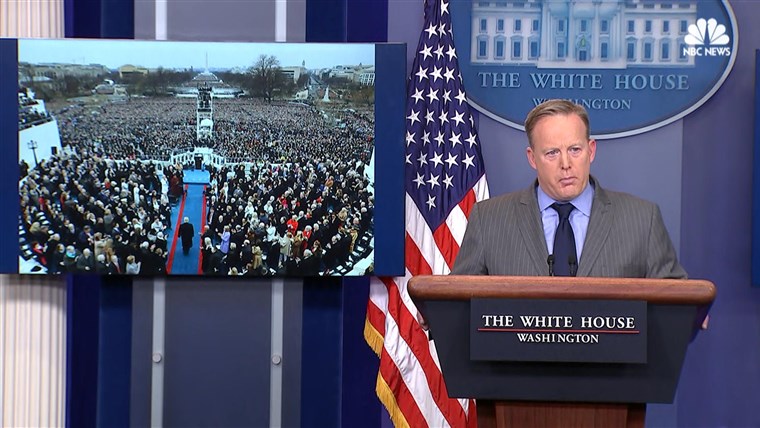 This is why Sean Spicer had to be marched out to push this alternate reality where the inauguration was well attended. Trump had to reconcile his version of reality with the public perception.He had to distort the very nature of reality to keep his own intact.6/