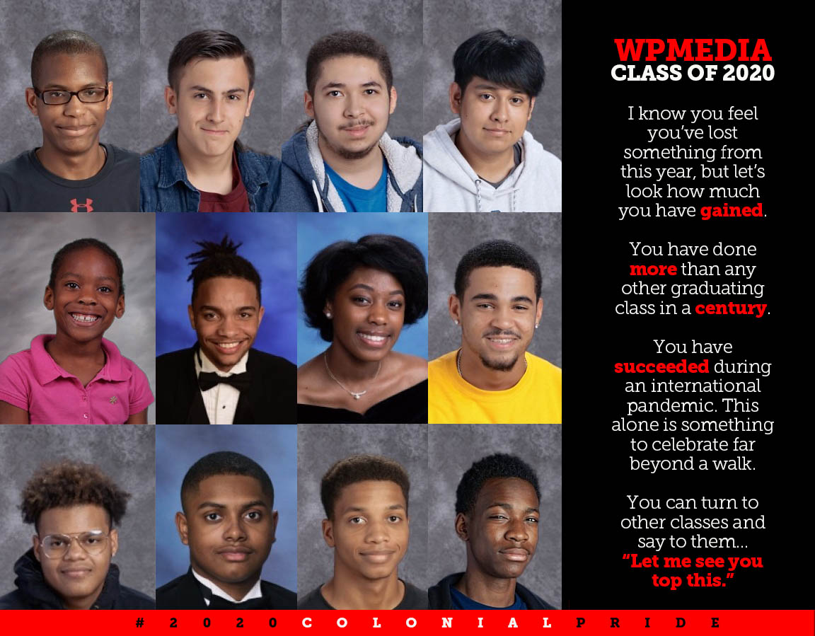 WPMedia1's tweet photo. Missing my students. #colonialnation. #powerofwecsd https://t.co/eHJAQIKcas