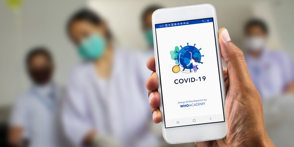 TanaWuliji's tweet photo. Today @WHO officially launches  #WHOAcademy app for #healthworkers. Download to access latest WHO #COVID19 guidelines, tools &amp; virtual learning.  Available in Arabic, Chinese, English, French, Spanish &amp; Russian: https://t.co/61BcOvyhAf https://t.co/MCysRxxi2A