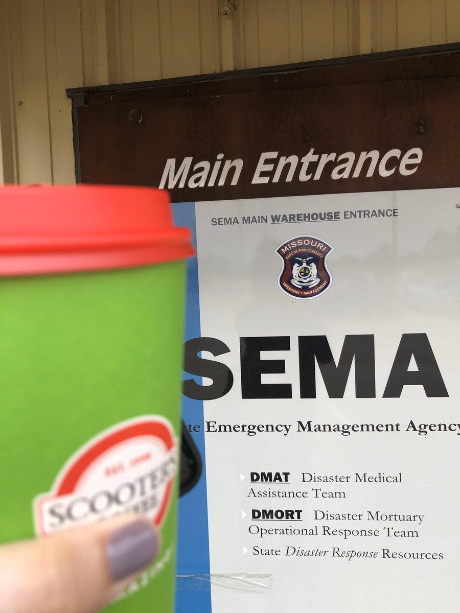  Arrived at *undisclosed location* PPE warehouse that we are shipping out of. When I arrived here in March they had a paper work flow. Proud to say they are using  #Survey123 form for ordering now, the crowdsourcing app for approving. More on that at 2pm on  @fema geospatial call