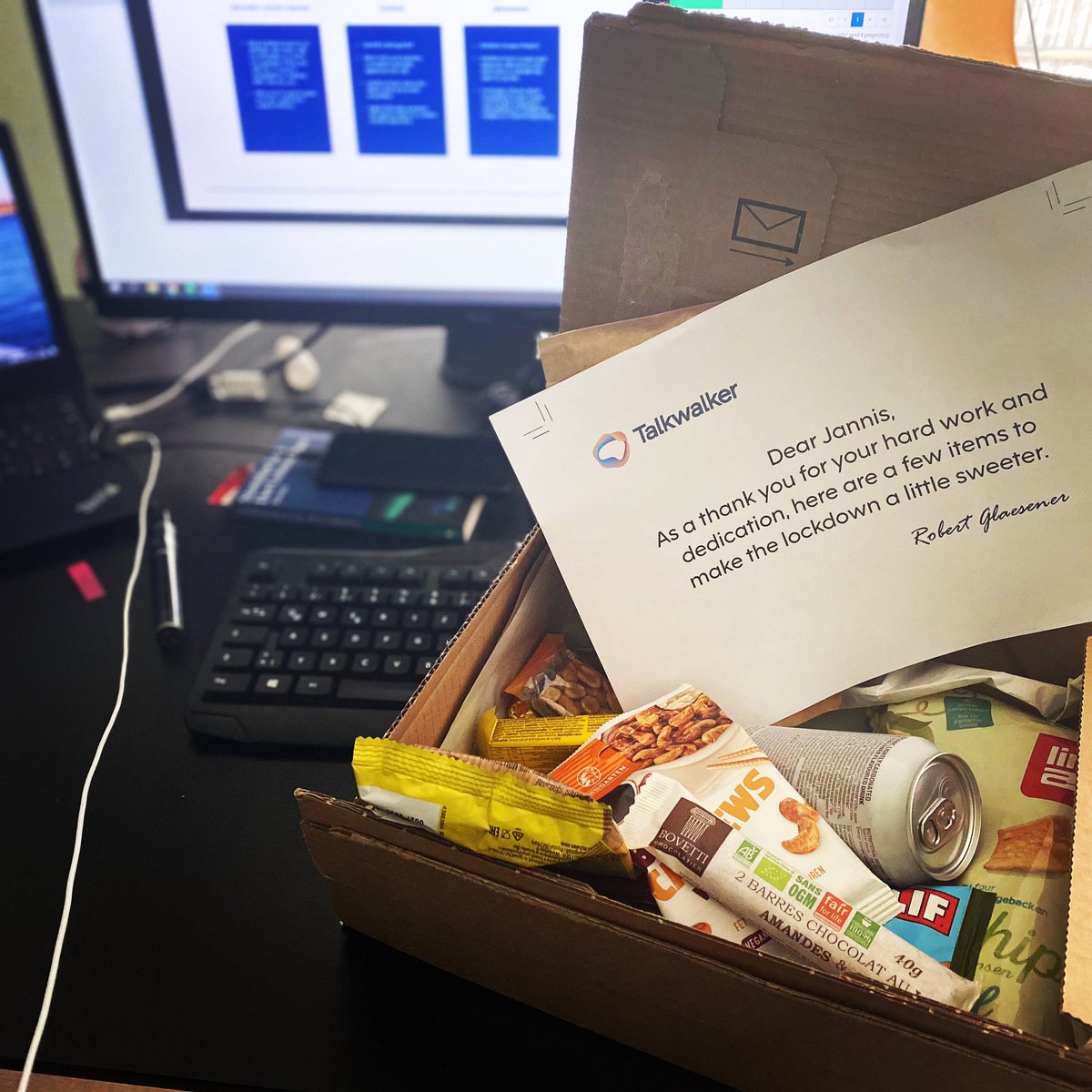 jan_marl's tweet photo. #talkwalker is taking care...thank you! Thank you @RobertGlaesener https://t.co/TmDXqXz6q9