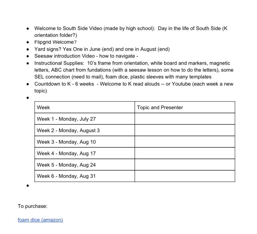 Pretty exciting morning! Thanks K team for beginning our planning to welcome our incoming #kindergarten families for the 20-21 school year!  We can’t wait to meet our newest families! <a href="/swpeck91/">Susan Peck</a> <a href="/miss_erinsexton/">Erin Sexton</a> <a href="/kellybierut/">Kelly Bierut Frauenhofer</a> <a href="/mrscostasss/">Marge Costa</a> #sssct
