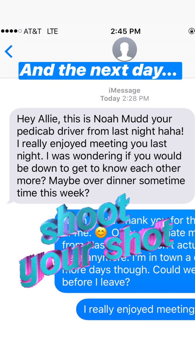allietuckermudd's tweet photo. “How did you two meet?”

Crazy story... https://t.co/UD40Uv5YFn
