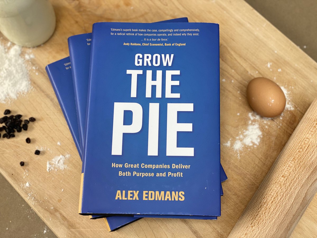 New episode of <a href="/SustFut_Podcast/">A Sustainable Future Podcast</a>! I discuss w/ <a href="/aedmans/">Alex Edmans</a> <a href="/LondonBSchool/">LondonBusinessSchool</a> about the ideas behind his new book, Grow the Pie. I’m also giving copies to the 3 most compelling ideas on how to grow the pie during #COVID19 crisis.  Tweet ideas. Listen <a href="/ManGroup/">Man Group</a>: bit.ly/3dKtkVI