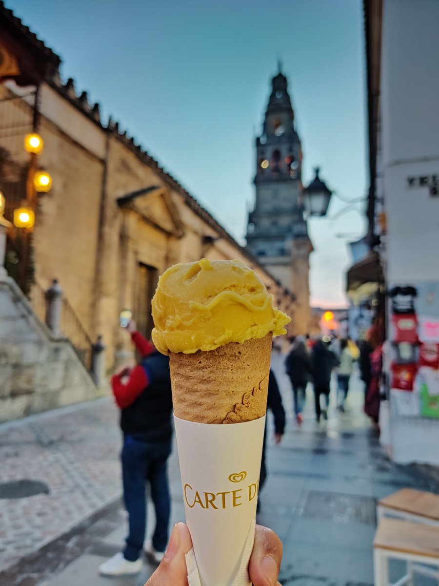 Don't forget to try Spanish gelato dekat dengan Mezquita, cost around 2€ je.This sign can be found near the Roman bridge.Sini takde tip sangat, what i can say is that i hope you wear the most comfiest shoe sebab banyak uphill walking.