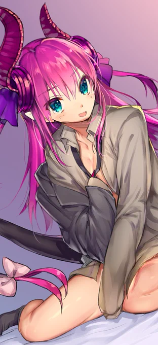 【FGO】エリちゃん
睡魔?
#FGO 
#エリザベート・バートリー 