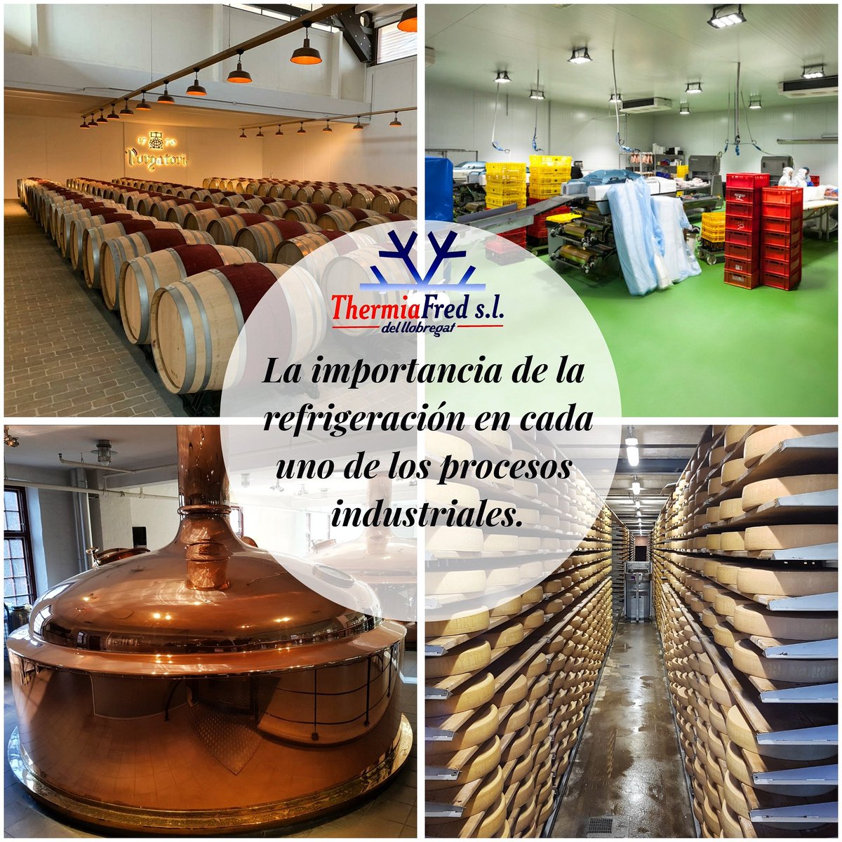 Diseñamos proyectos en base a cada proceso industrial, utilizando la última tecnología para conseguir la máxima fiabilidad y el mínimo consumo energético.
⠀
💻  info@thermiafred.com 
⠀
📞  934 77 78 22