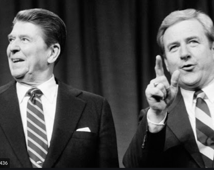 Falwell's white supremacist faith and Peale's religion of holy capitalism appealed to Ronald Reagan and the burgeoning conservative revolution.It took prejudice and capitalism and white supremacy and transformed it into unimpeachable religion instead of politics.14/