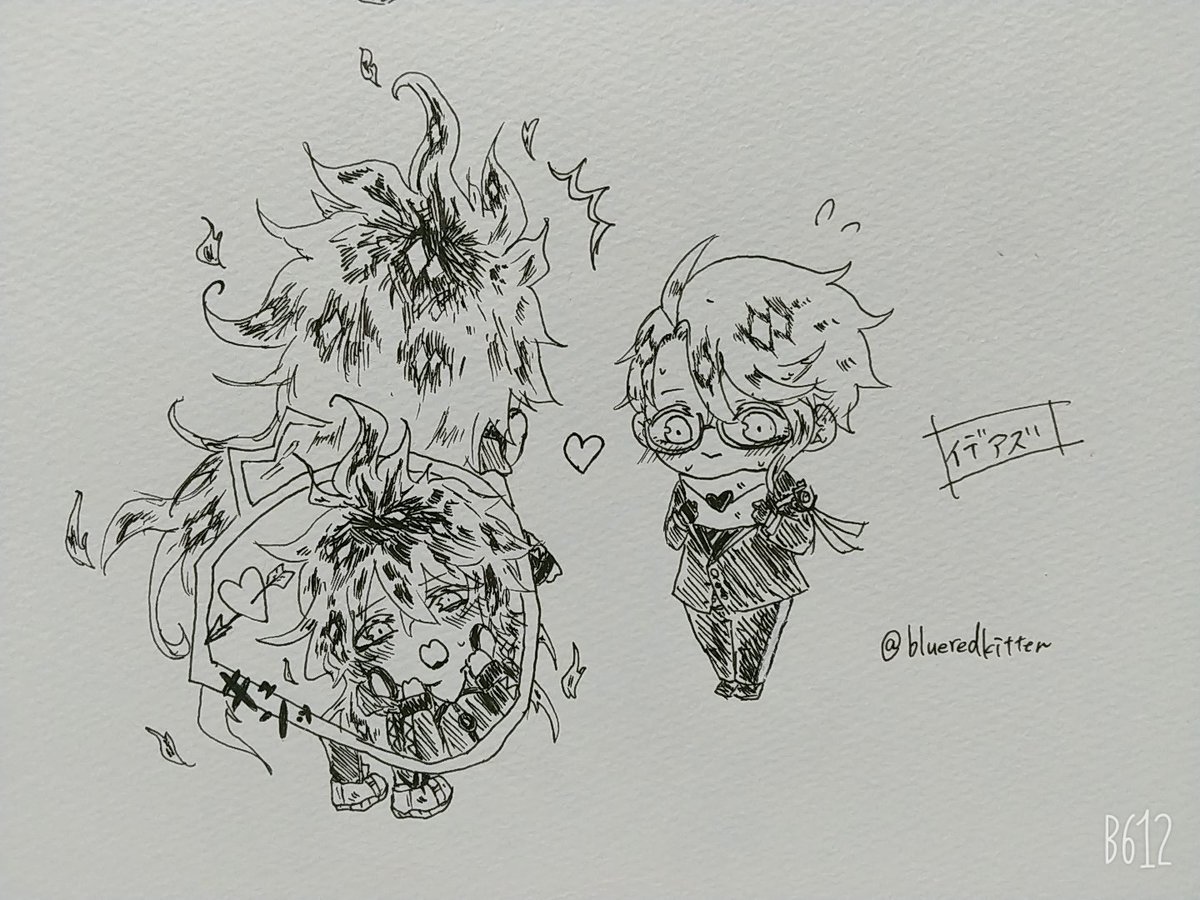 #twst_BL
【イデアズ】
初恋ラブレター 