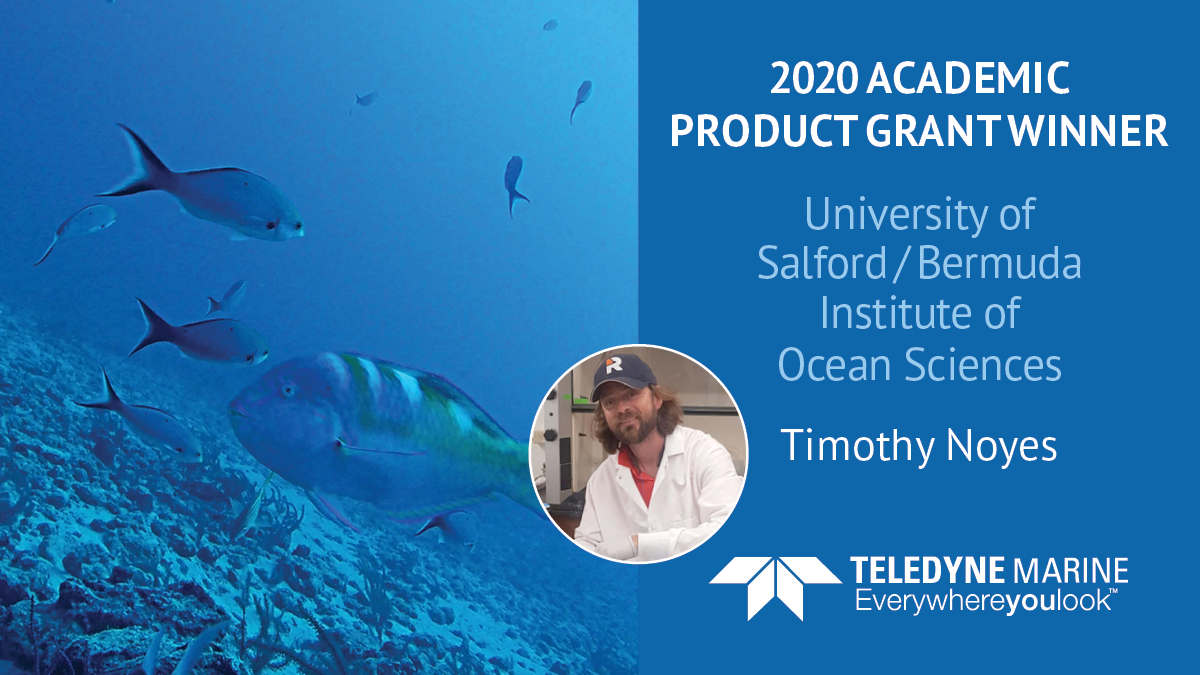 TeledyneMarine's tweet photo. A Teledyne RDI Sentinel V and Teledyne Benthos Acoustic Release have been awarded to Academic Grant Winner---Timothy Noyes of the University of Salford / Bermuda Institute of Ocean Sciences! 🏆🙌CONGRATULATIONS! 
👉More here: https://t.co/zOBAjx4FNG  
@BIOSstation
@SalfordUni https://t.co/sxySfLLlcS