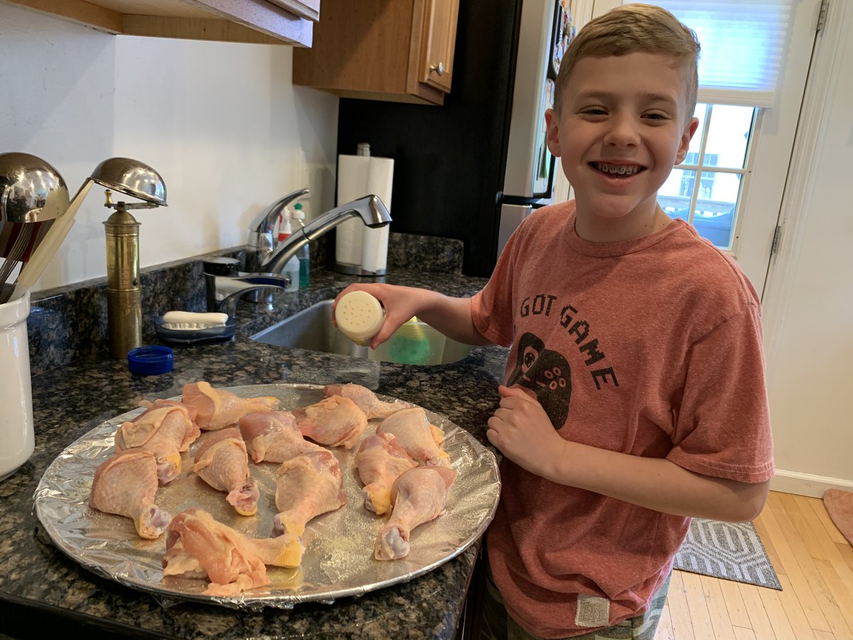 We are getting hungry after looking at this delicious food sent in by Carolyn Woo and Nicholas Pannullo! #AtHomeCookingWednesday #HealthyEating #CresskillWellness2020 <a href="/CresskillMSHS/">Cresskill MS/HS</a>