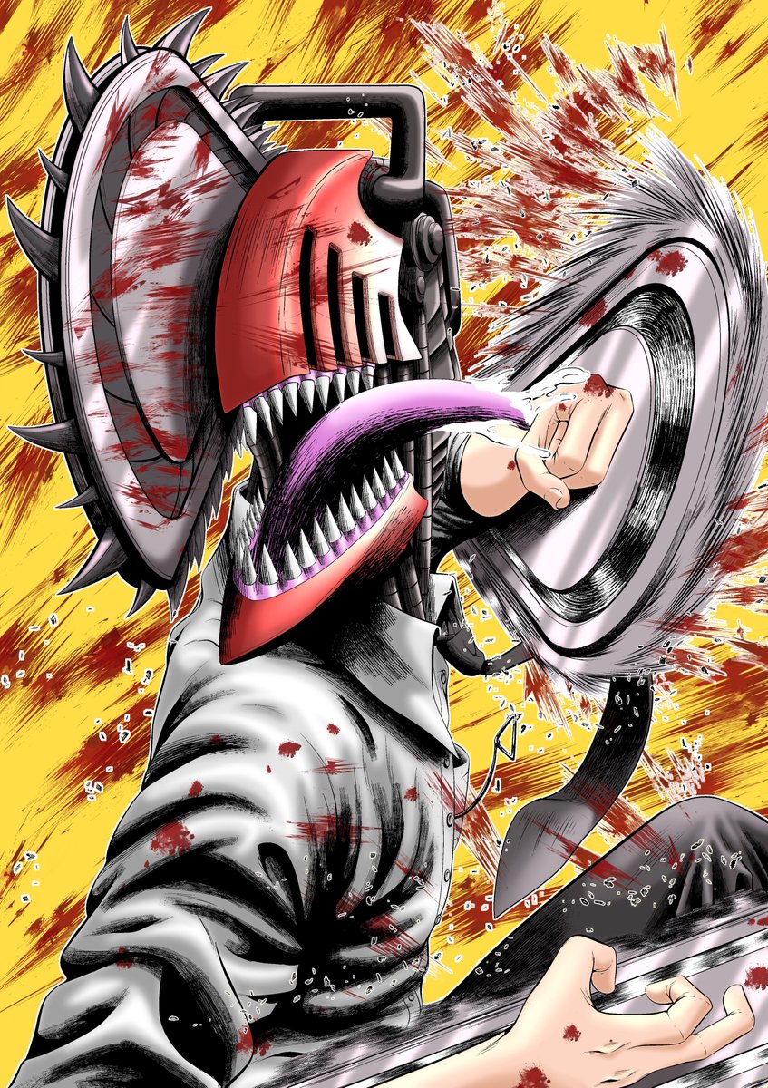 メカジキ弐號 描いてきたやつ ジョジョの奇妙な冒険 空条承太郎 スタープラチナ ワンパンマン 戦慄のタツマキ 仮面ライダーゼロワン 仮面ライダー迅 バーニングファルコン チェーンソーマン デンジ イラスト 絵描きさんとつながりたい