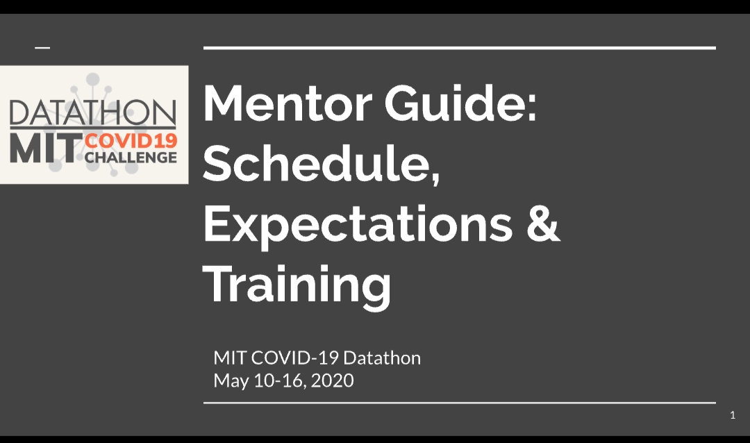 BintaMoustapha's tweet photo. I joined other #Data Enthusiasts at the ongoing #mitcovid19challenge as a #Mentor to innovate for Misinformation during the pandemic! Indeed #Datathons like #Hackathons provide opportunities to meet expectations of both Organizers &amp; Participants. #Researchtalk #COVID19 #Midpoint. https://t.co/46lX3IxGjT