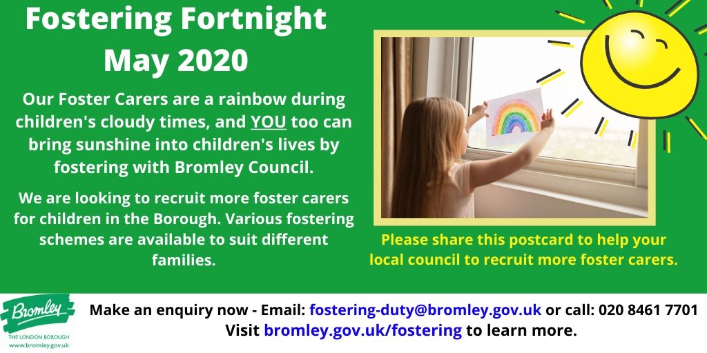 LBofBromley's tweet photo. We are looking to recruit more foster carers. Visit https://t.co/6uqWqmmzY1 to learn all there is to know about fostering or to arrange a call with our friendly team &amp; have your questions answered https://t.co/ZFwBy0nG1q