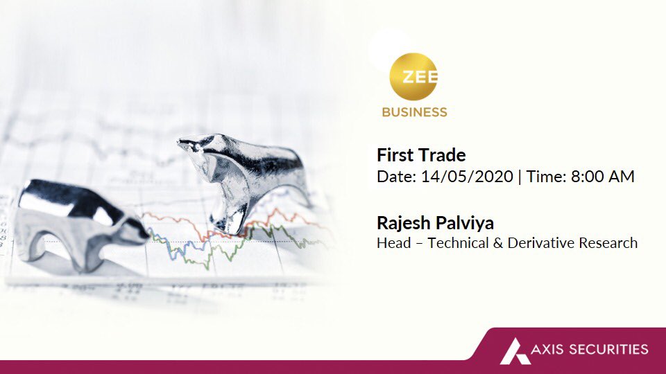 AxisDirect_In's tweet photo. Don’t miss @rajeshpalviya - Head Technical & Derivative Research, LIVE tomorrow on Zee Business’s ‘First Trade’ show at 8:00 AM.
#markets #economy #derivatives #Technical #AskTechExpert https://t.co/FmyElJOPJc