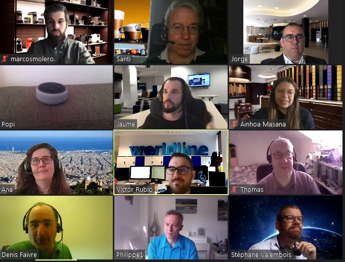 #workhard #playhard
Today I have had the privilege of defending together with a great team and #Alexa a project nominatted to the best customer award at the @WordlineGlobal #WinAwards 
The journey started selling it, around may17... ;-)
I am very proud of  you #worldliners !!