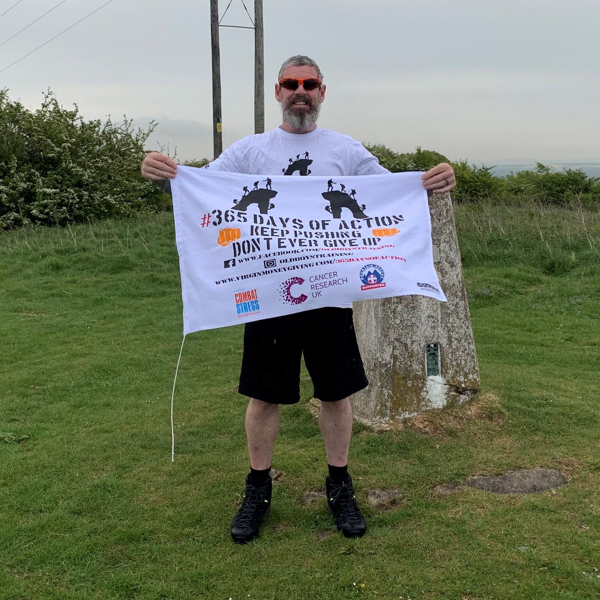 My favourite part of my job is getting to meet the most amazing &amp; inspirational people. People like Jo, a cancer sufferer, who is currently doing his #365DaysOfAction challenge to raise £365,000 for <a href="/CR_UK/">Cancer Research UK</a>, <a href="/CombatStress/">Combat Stress</a> &amp; <a href="/MountainResqUK/">Mountain Rescue England and Wales</a> 
Read his story: uk.virginmoneygiving.com/fundraiser-dis…
