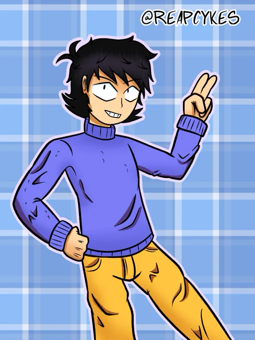 @waschbaerella The names' Reapeageddon, and while I do fanart sometimes, I always work on my webcomic!

Read it here (Warning: Bloody violence): https://t.co/XdKuDPfTTV 
DA: https://t.co/KuFKENdYj3 
IG: @reapcykes

@anileanoo @Skyey_X @awegamer @CONGO4_0 @Lilahncomics are cool artists! 