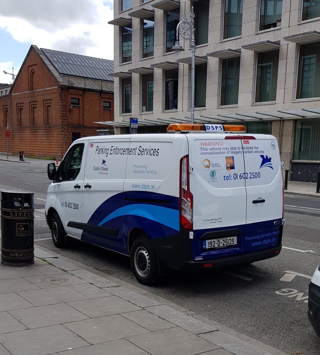 Some essential work going on in Earlsfort Terrace......