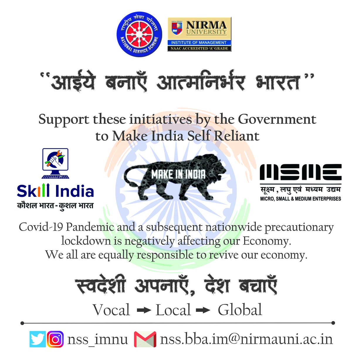 nss_imnu's tweet photo. Let's revive our economy. 
@PMOIndia @narendramodi @ConnectingNss https://t.co/CN5hnx97Eb