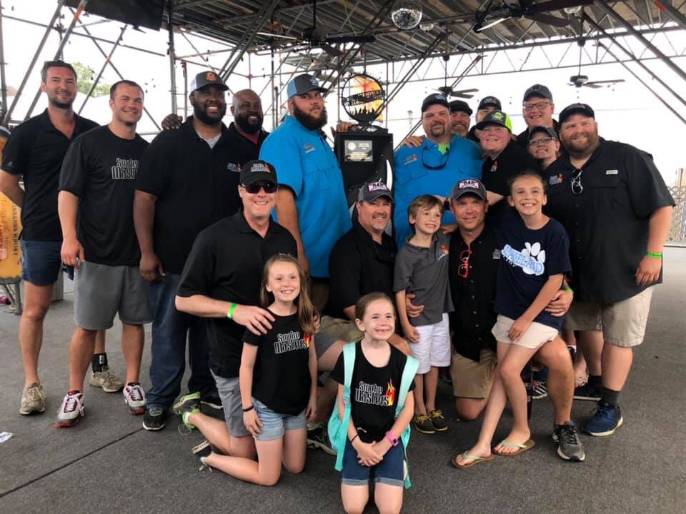 masters_bbq's tweet photo. @Moecasonbbq @memphisinmay We’ll see you there in September @Moecasonbbq be sure to come by and grab another beer with us at SmokeMasters!!@masters_bbq https://t.co/DUGuM193vS