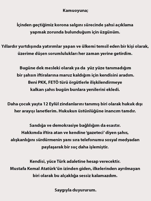 Resmi Twitter'da görüntüle