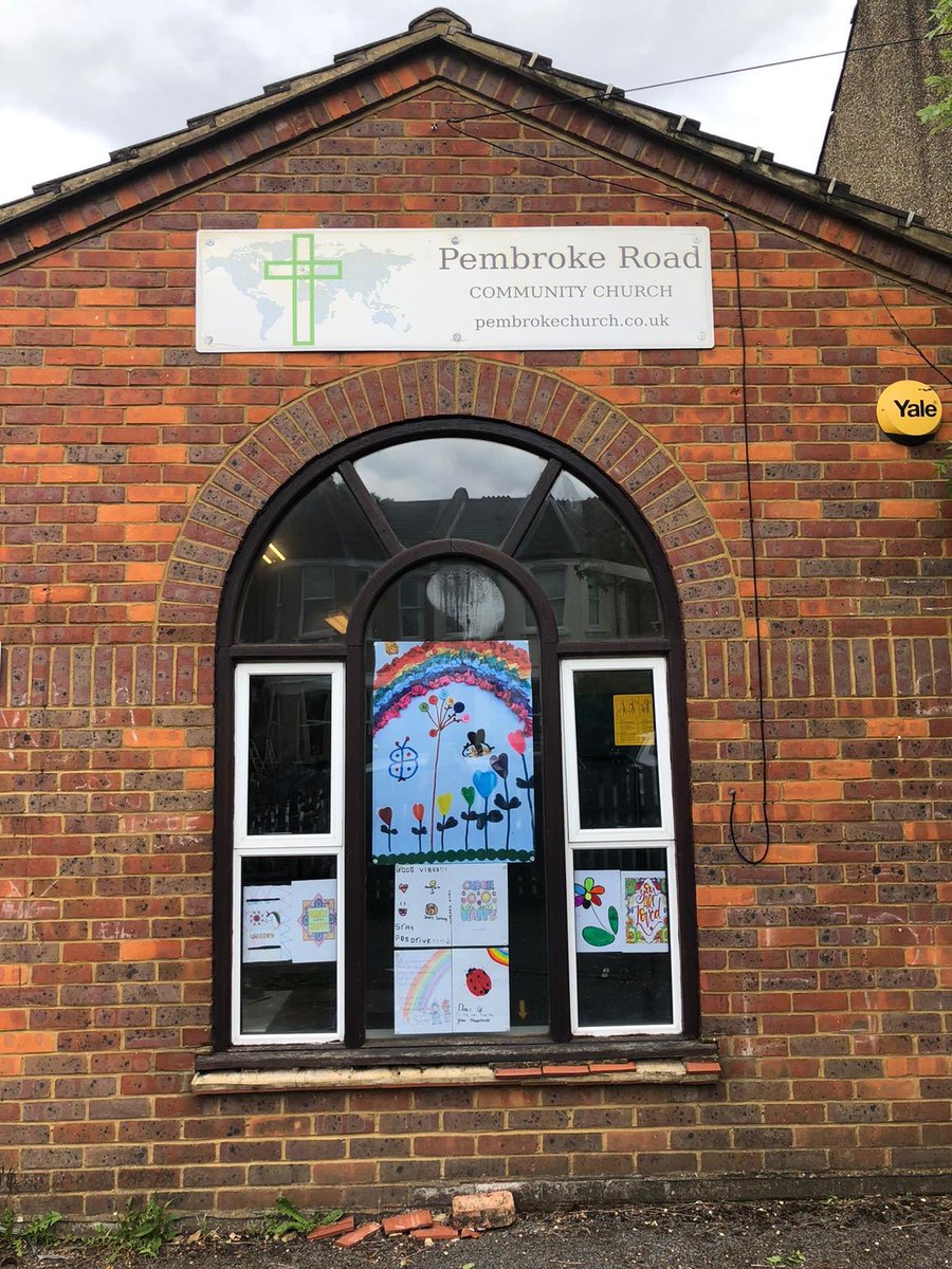 MuswellFoodbank's tweet photo. Massive thanks to @DLDcollege for the work they’ve put into displaying the messages of hope from children across the UK and giving us some to display at our Foodbank 🌈🙏🏼 these will brighten the day of our clients and volunteers #Foodbanks @TrussellTrust https://t.co/Ax6YmWGTIe