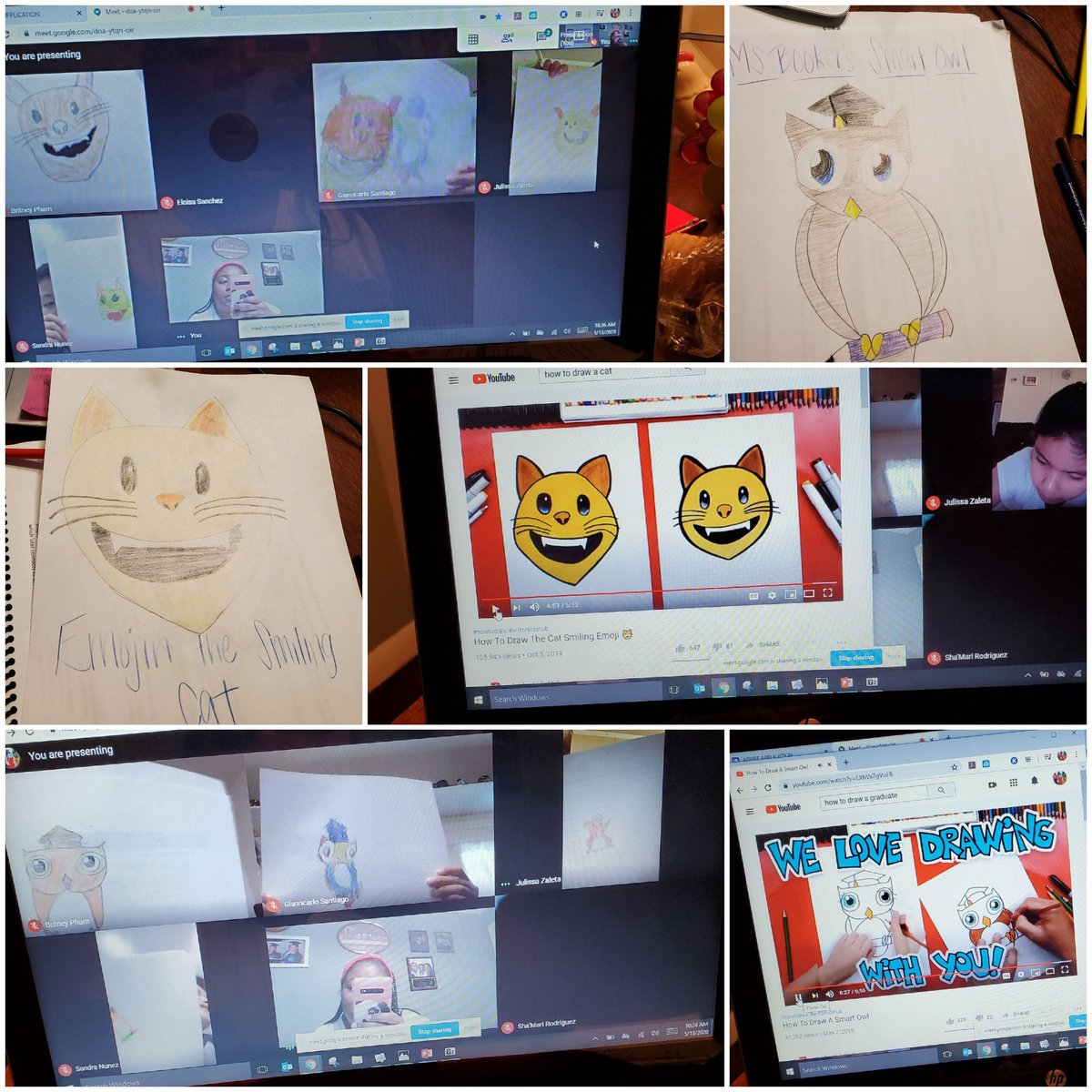 SimplyEdDucated's tweet photo. Arts & Crafts Day!π¨ We did 2 guided drawings! Smart π¦ & πΊ! They loved it! #endoftheyearactivities #DigitalSpiritWeek #lastweekofschool #DigitalLearning #SESwherelearningisfun https://t.co/VPOQu7cerO