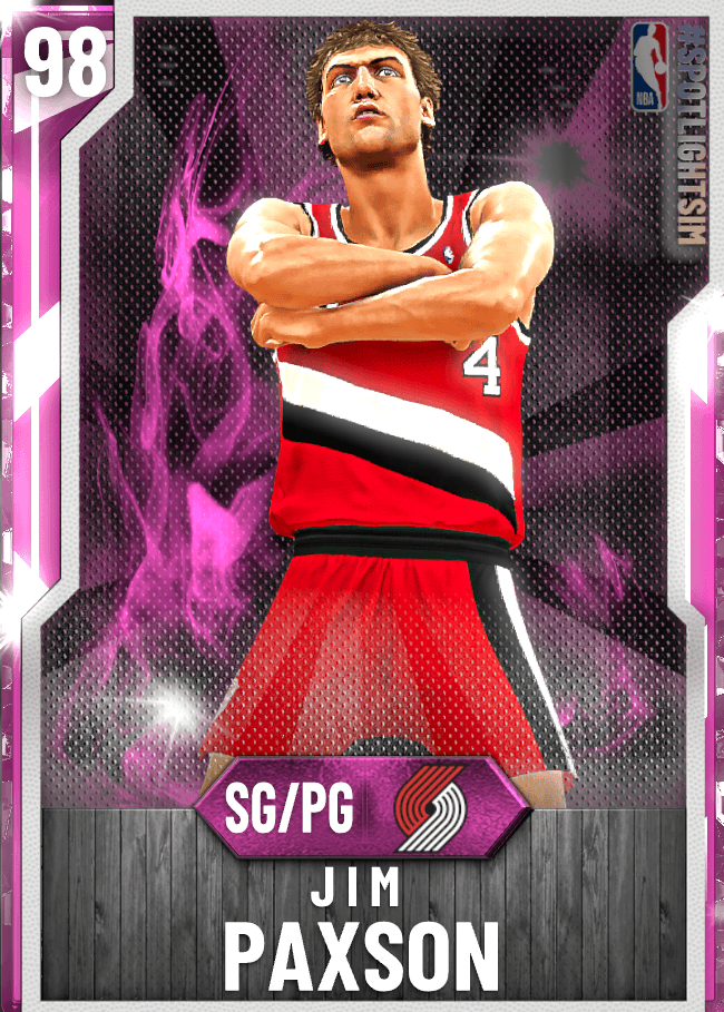 MyTeamDB's tweet photo. NBA2K20 MyTeam Spotlight Sim: Galaxy Opal Bob McAdoo, Pink Diamond Kelly Tripucka &amp; Jim Paxson.
https://t.co/AqAC0blFZt https://t.co/VrCqFlafbj