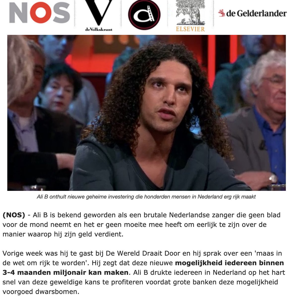 en ik maar denken dat <a href="/AliBouali/">Ali B</a> goed geld verdiende met zn raps ;-) #geheimvandesmit #cryptokoning  [Mensen trap niet in deze nep websites]